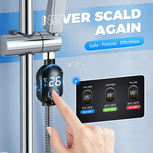 🛁50 % Rabatt! 🌡️ Leicht ablesbares digitales Badethermometer – Sanfter Schutz, sofortige Temperaturanzeige & Babysicher 👶