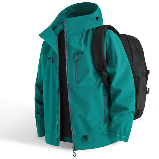 💎 50% RABATT! 💎 WeatherMaster Elite-Jacke – Wind- & Wasserdicht, Atmungsaktiv & Ideal für Outdoor und Stadt 🌧️🧥