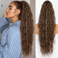 ⏳Begrenzte Zeit 50% Rabatt💥💖18 Zoll lockige, gewellte Frizz-Haarverlängerung mit Pferdeschwanz