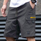 🩳 50% RABATT! 🌿 Lässige Cargo-Shorts für Herren mit Kordelzug – Viele Taschen, Bequeme Passform & Perfekt für Warme Tage ☀️